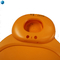 PP Niestandardowe formowanie wtryskowe Pomarańczowa zabawka dla niemowląt z dźwiękiem